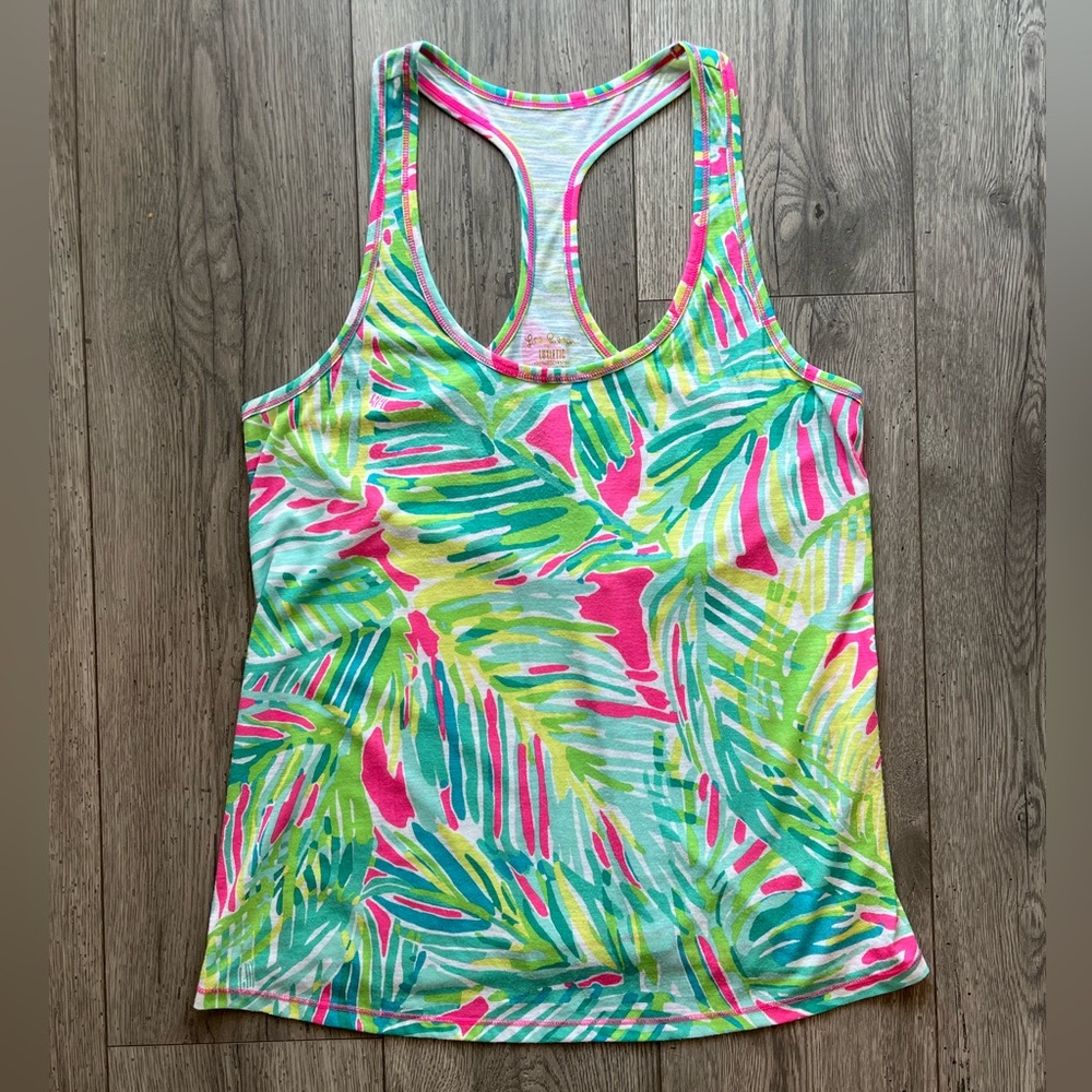 Lilly Pulitzer Luxletic Swing Racerback Tank Top